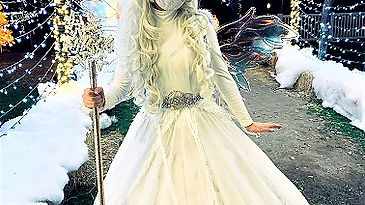 Emmy as Winter Fairy